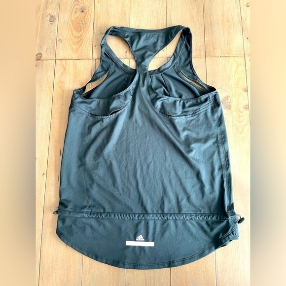 Adidas by Stella McCartney black climatelite running top NWOT - Picture 2 of 3